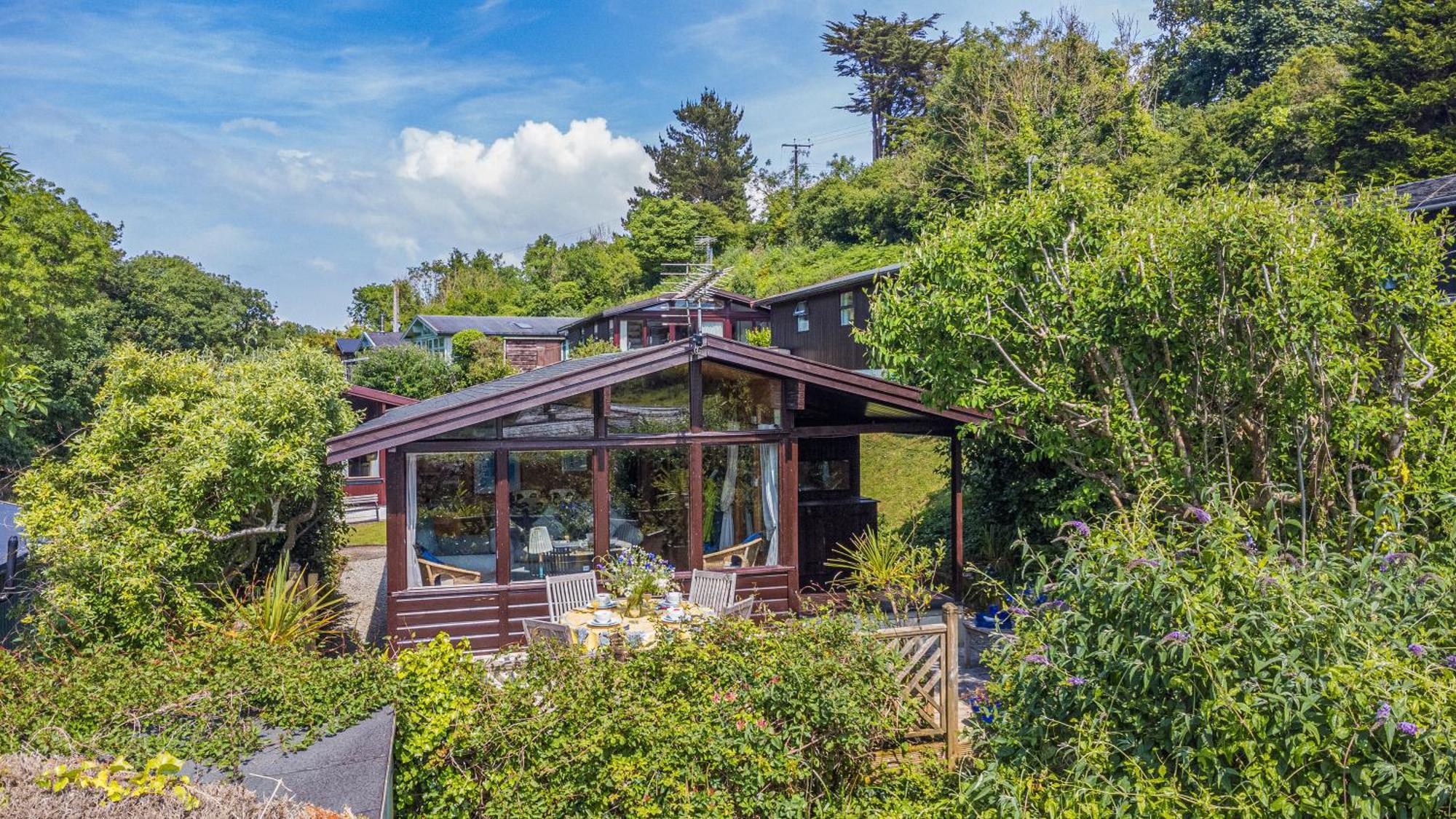 Scandinavian Style Lodge In Rock Wadebridge Exterior foto