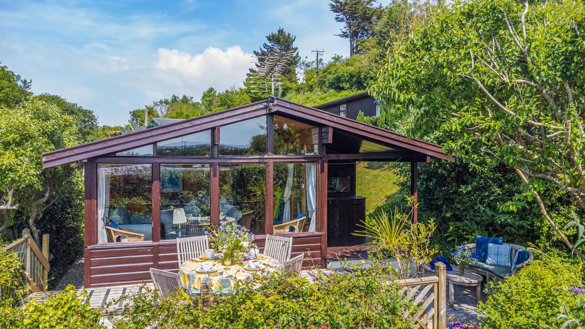 Scandinavian Style Lodge In Rock Wadebridge Exterior foto